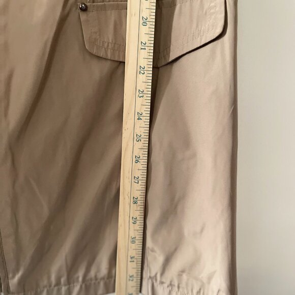 LBD Laundry By Design Womens Sand Hooded Lightweight Raincoat Anorak Jacket XXL - Picture 11 of 13